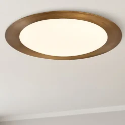 Plafoniera led 21w 3000k branzo 47 cm linea light crew