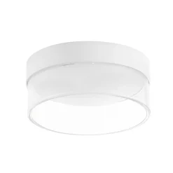 Plafoniera led 15w 3000k crumb linea light tonda bianca