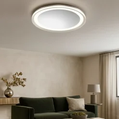 Plafoniera led 59w 3000k grigio miro perenz illuminazione