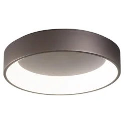 Plafoniera led 35w 3000k 4000k caffe marrone affralux band diodi cct
