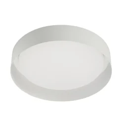 Plafoniera led 12w 3000k rotonda linea light crew 2 bianca