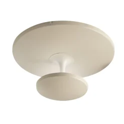 Plafoniera moderna conrad sabbia fabas luce per sala da pranzo