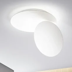 Plafoniera moderna drum led 43w 3000k perenz illuminazione