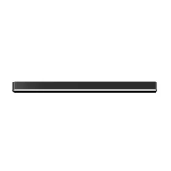 Plafoniera moderna led 3000k nera linea light satori 86cm