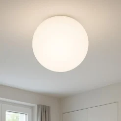 Plafoniera moderna sfera led 3000k linea light oh! 28cm