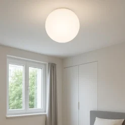 Plafoniera moderna sfera led 3000k linea light oh! 28cm