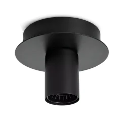 Plafoniera nero rosone da cucina moderna perenz illuminazione