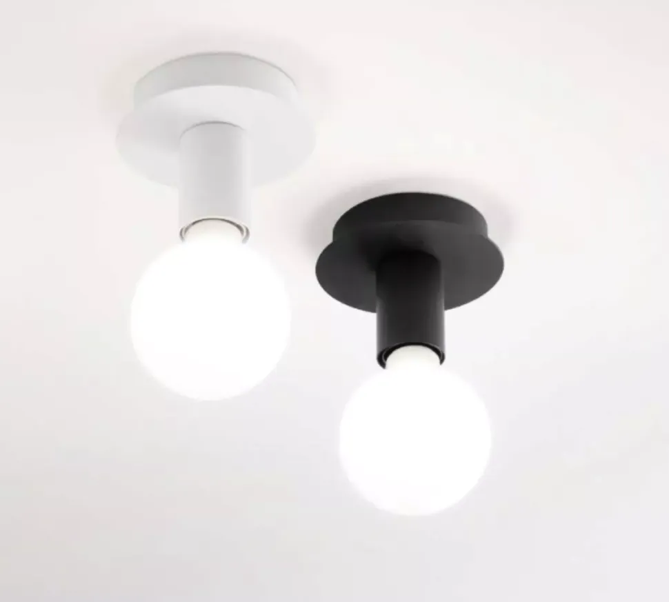 Plafoniera nero rosone da cucina moderna perenz illuminazione