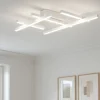 Plafoniera net bianca perenz led 30w cct design moderna