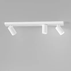 Plafoniera obby perenz bianca con tre spot orientabili