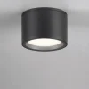 Plafoniera per esterno grigio antracite tonda ip54