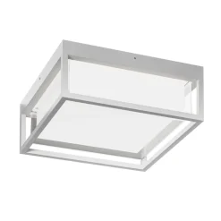 Plafoniera per esterno moderna ip65 bianca led cct gea luce