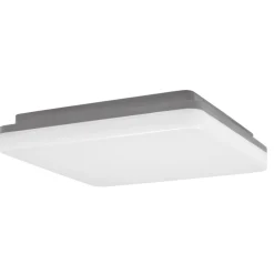Plafoniera per esterno quadrata moderna 24w 3000k
