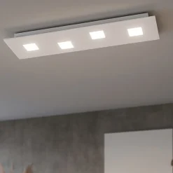Plafoniera pixel rettangolare bianca perenz illuminazione
