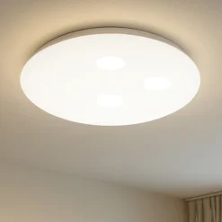 Plafoniera rotonda bianca random perenz led 27w 3000k moderna