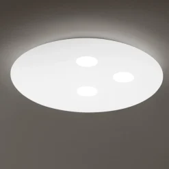 Plafoniera rotonda bianca random perenz led 27w 3000k moderna