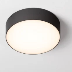 Plafoniera rotonda da esterno balcone antracite led 20w 3000k ip65
