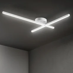 Plafoniera syncro bianca perenz led 29w cct dimmerabile orientabile