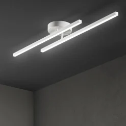 Plafoniera syncro bianca perenz led 29w cct dimmerabile orientabile