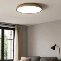 Plafoniera zenal sabbia moderna led 108w 3000k 4000k dimmerabile isyluce