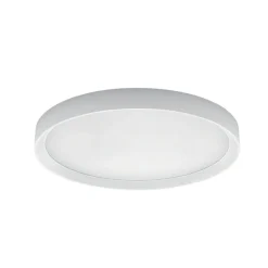 Plafoniera 50 cm led 46w 3000k tonda bianca linea light tara