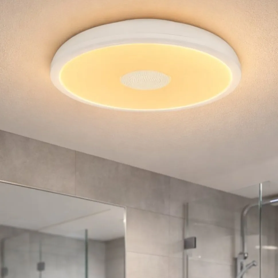Plafoniera da bagno bluetooth ip44 rgb con telecomando