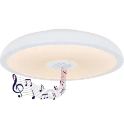 Plafoniera da bagno bluetooth ip44 rgb con telecomando