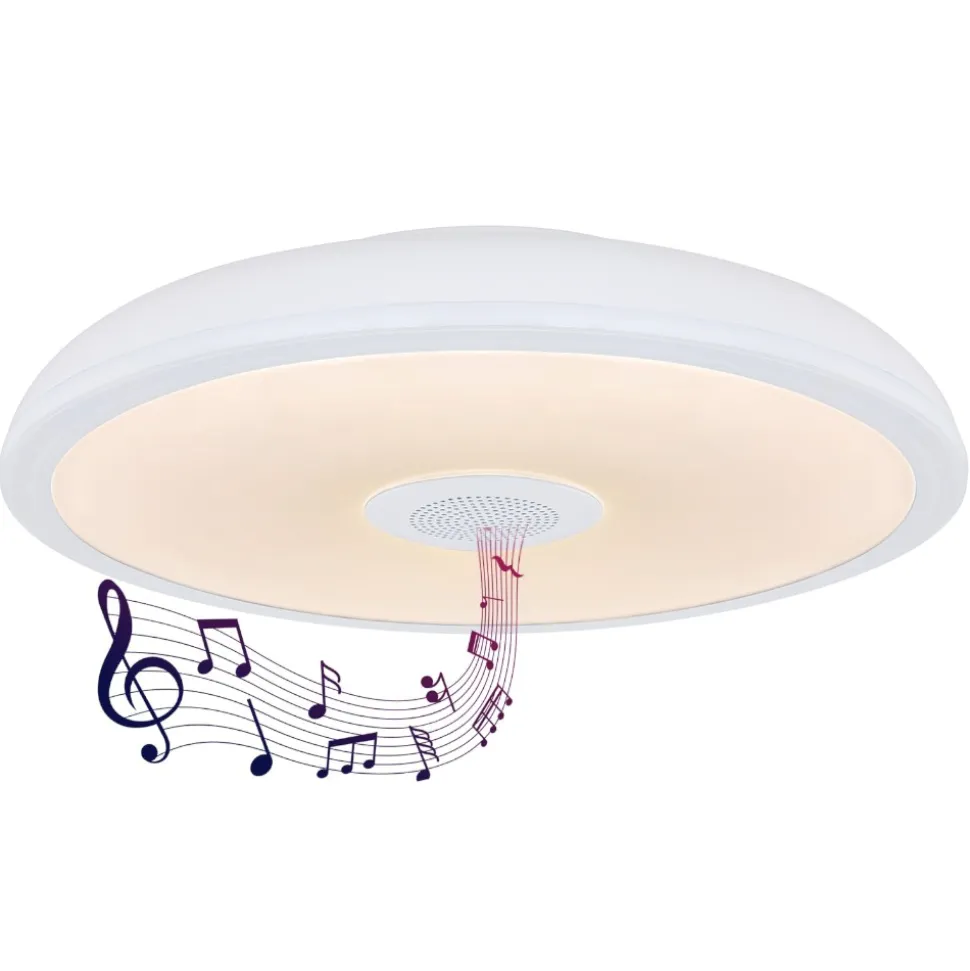 Plafoniera da bagno bluetooth ip44 rgb con telecomando