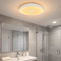 Plafoniera da bagno bluetooth ip44 rgb con telecomando
