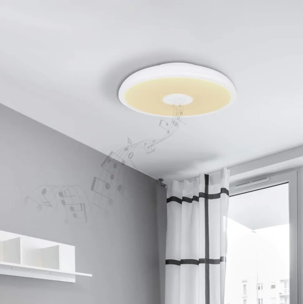 Plafoniera da bagno bluetooth ip44 rgb con telecomando