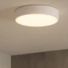 Plafoniera da bagno 32cm bianca rotonda
