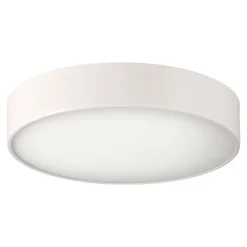 Plafoniera da bagno 32cm bianca rotonda