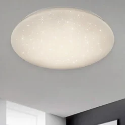 Plafoniera da bagno moderna led 4000k ip44 effetto stelle
