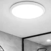 Plafoniera da bagno rotonda bianca led 15w 3000k ip44