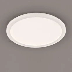 Plafoniera da bagno tonda bianca led10w 3000k dimmerabile