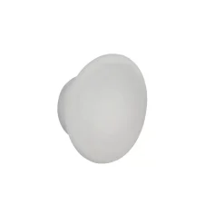 Plafoniera da bagno 5w 3000k vetro bianco ip44 dynamic stilnovo