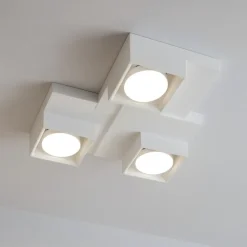 Plafoniera da cucina 3 luci sforzin sibari design moderna