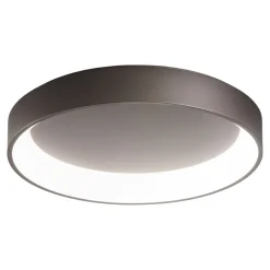 Plafoniera led 80cm anello cerchio 90w 3200k caffe affralux band diodi