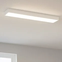 Plafoniera led da ufficio 3000k linea light tara bianco ip40