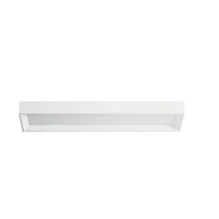 Plafoniera led da ufficio 3000k linea light tara bianco ip40