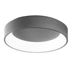 Plafoniera led 35w 60cm grigio 3000k-4000k affralux band diodi