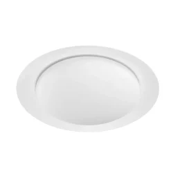 Plafoniera led 21w 3000k tonda bianca ip40 linea light crew
