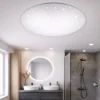 Plafoniera moderna per bagno led 4000k ip44 effetto stelle