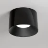 Plafoniera nera per cucina hole led 24w cct moderna perenz