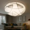 Plafoniera tonda in vetro 30cm fisdh perenz illuminazione