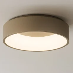 Plafoniera 25w 3200k 4000k sabbia cerchio affralux band diodi