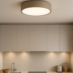 Plafoniera 25w 3200k 4000k sabbia cerchio affralux band diodi