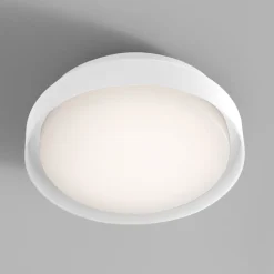 Plafoniere da esterno bianca tonda moderna led 20w 3000k