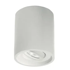 Pl polka ondaluce faretto in gesso cilindro orientabile gu10