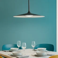 Poe plus lampadario da cucina linea light led 3000k nero